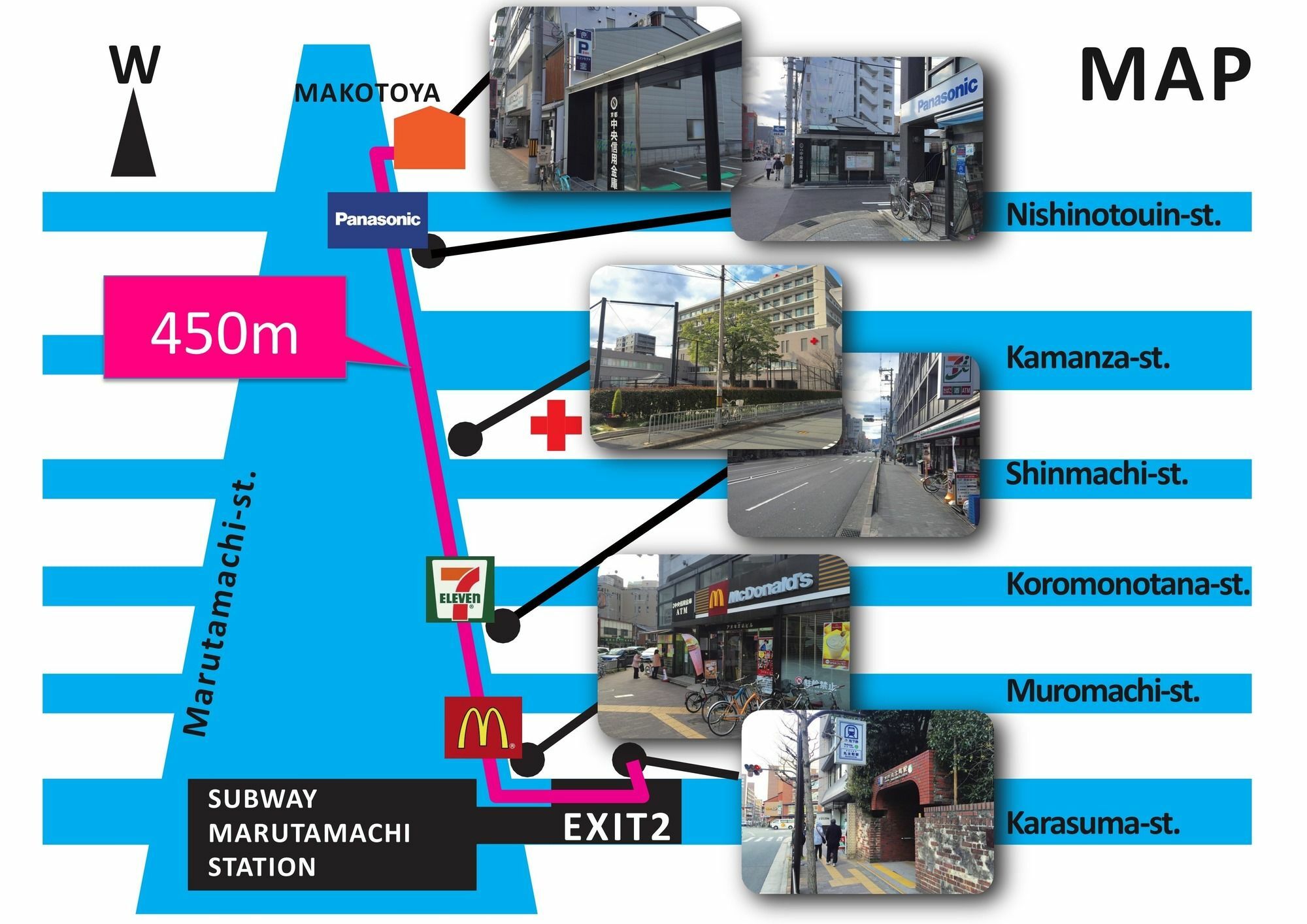 Guest House Makotoya Kyoto Exterior photo