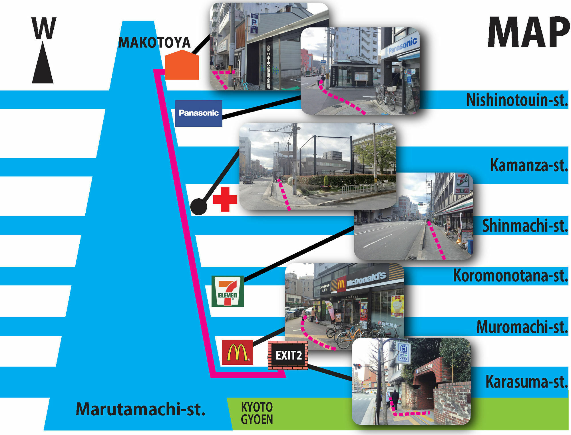 Guest House Makotoya Kyoto Exterior photo